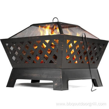 Traditional Square Fire Pit (34")